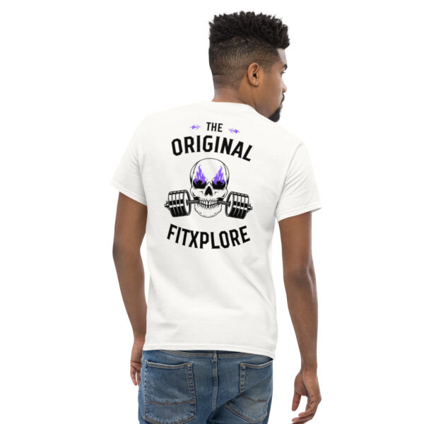 burning-skull-Tshirt – Bild 2